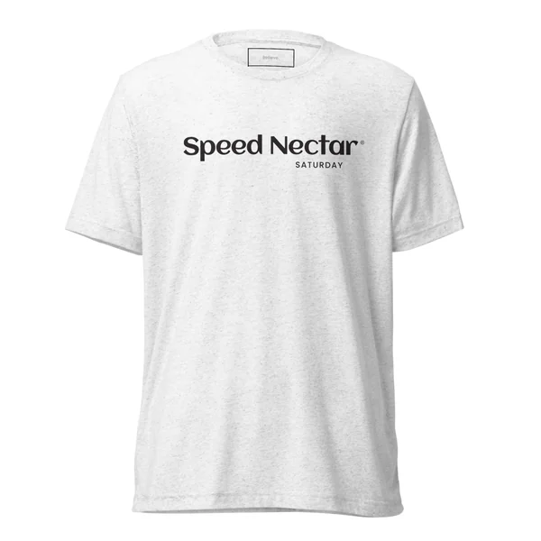 Unisex Speed Nectar Tee in Salt