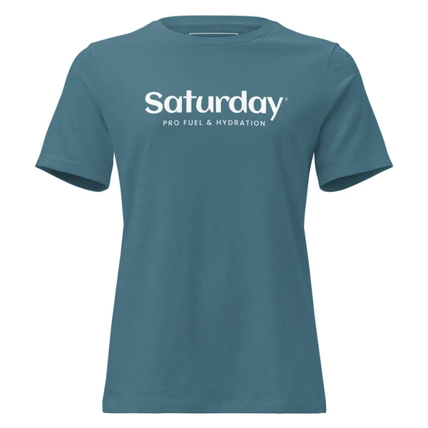 Women's Cozy Saturday Tee in Deep Tidewater